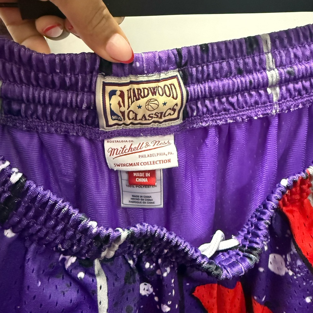 Vince Carter Toronto Raptors 1998-99 Purple Swingman Player Jersey & Pants Set - Picture 14 of 16